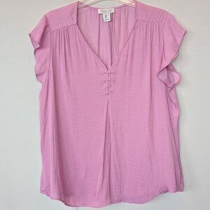 Rachel Zoe Pink "silky" Blouse